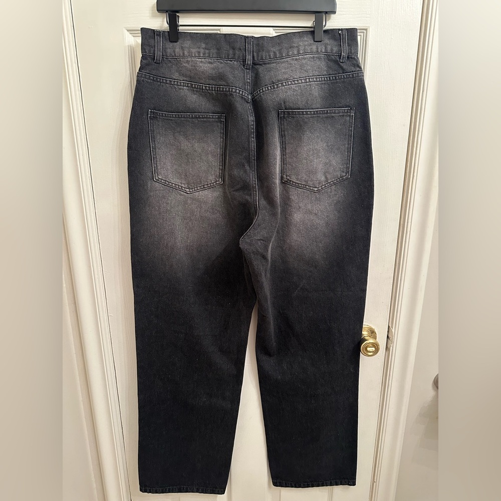 Sinclair Denim Patchwork Jeans Size 36 - image 4